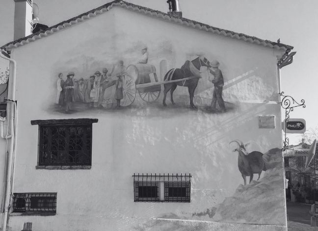 fresque historique Cabris