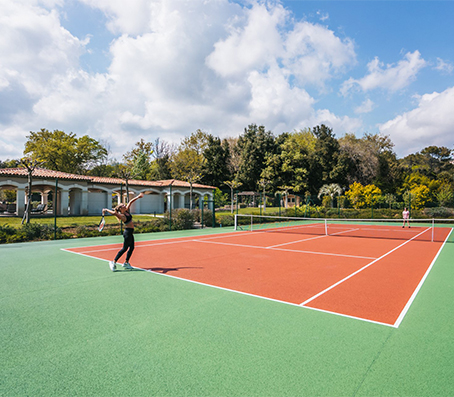 tennis privé location saisonnière vacances côte d'azur