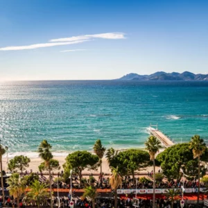 La célèbre promenade des Anglais à Nice