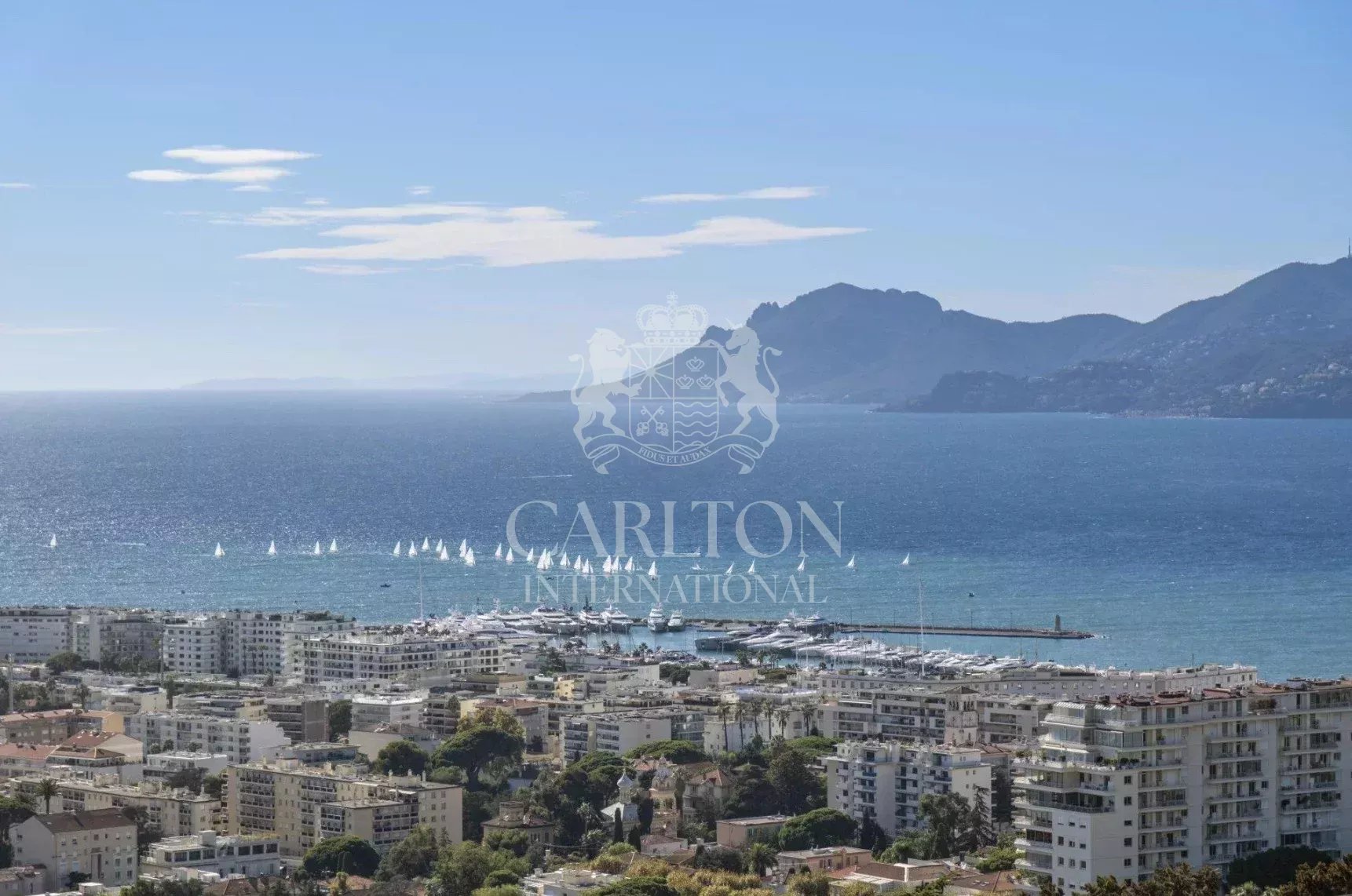 CANNES CALIFORNIE.VUE MER PANORAMIQUE