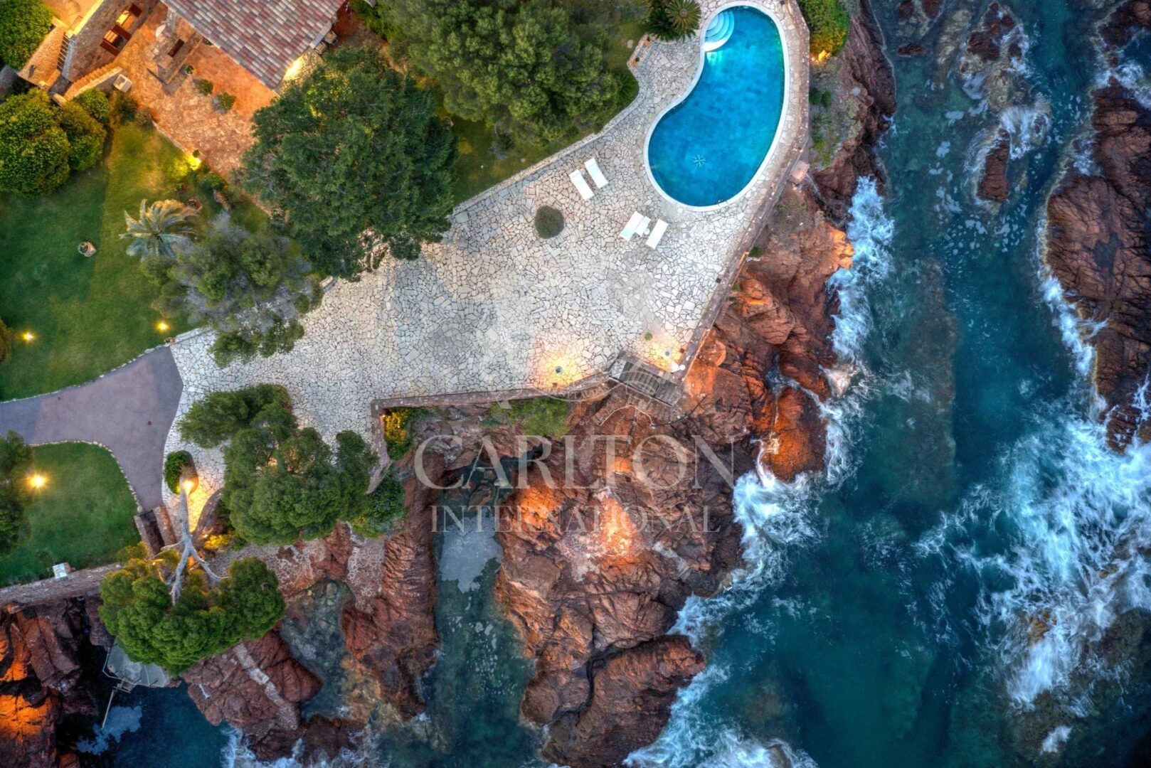 Exclusive Mediterranean Estate with Private Sea Access